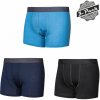 Sensor Merino Active čierna/modrá/deep blue 3pack