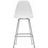 Vitra Eames Plastic low cotton white / chrome
