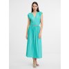 Tyrkysové dámske maxi šaty ORSAY L