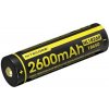 Nabíjateľný akumulátor Micro USB Nitecore 18650 2600mAh 3,6V chránený
