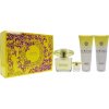 Versace Yellow Diamond Darčeková sada, Toaletná voda 90 ml + telové mlieko 100 ml +Sprchový gél 100 ml + Toaletná voda 5ml