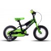 Ghost Powerkid 12 2025 Black-green Veľkosť rámu: One size, Priemer kolies: 12
