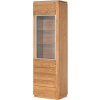 Szynaka Vitrína Montenegro 10 58 cm z masivu levá dub Rustikal