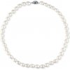 JwL Luxury Pearls Slušivý náhrdelník z pravých bielych perál JL0864