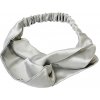 Lucaso Finata Hodvábna čelenka do vlasov - Silver Gray