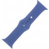 Silikónový remienok M/L pre Apple Watch 42/44/45 mm, modrá