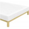 BedTex Plachta Froté na posteľ - Biela 160x200 biela