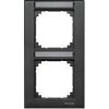 Rámček 2-násobný vert. popis.p. antracit Merten M-Plan (Schneider)