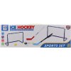 Súprava hokejových bránok s hokejkami a pukom pre deti