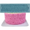 Silicone form for rose surfaces 32,5x9,5 cm - Cakesicq - Cakesicq