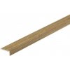 Cezar Profil AL schodový 25x10 mm Dub zlatý 2,7 m