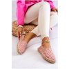 Ružové bodkované espadrilky Big Star pre dámy, JJ274869 PINK__18912-38 38