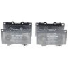 BOSCH Sada brzdových platničiek kotúčovej brzdy 0986424640