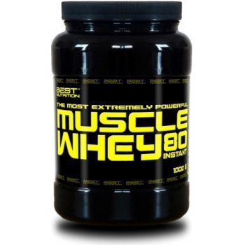 Best nutrition Muscle Whey 80 1000 g