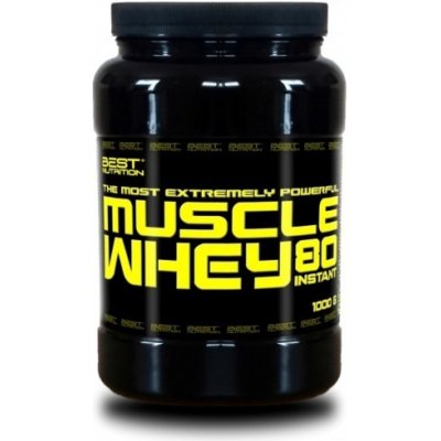 Best nutrition Muscle Whey 80 1000 g