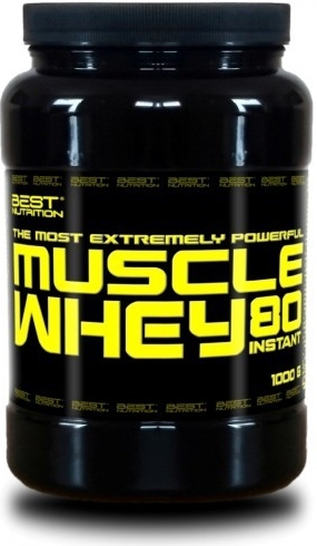 Best nutrition Muscle Whey 80 1000 g