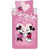 JERRY FABRICS MICRO obliečky Mickey a Minnie Love Polyester mikrovlákno 140x200 70x90