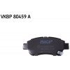 Sada brzdových platničiek, vždy 4 kusy v sade SKF VKBP 80459 A (VKBP80459A)