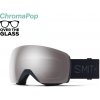 Snowboardové okuliare Smith Skyline XL midnight navy | chromapop sun platinum mirror 24 - Odosielame do 24 hodín
