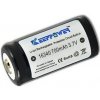 Keeppower 16340 700mAh 3,7V, chránený