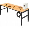 VEVOR Pracovný stôl 183x64x97cm s nastaviteľnou výškou