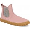 Barefoot členkové topánky Froddo - Chelsea Pink ružové