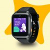 Detské GPS hodinky na volanie KLOKI Star - Čierne | Akčný balík