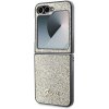 Guess PC/TPU Glitter Flakes Metal Logo Samsung Galaxy Z Flip 6 Gold GUHCZF6HGGSHD