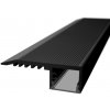 LEDprodukt LED lišta SCHODOVÁ čierna Dĺžka: 2m, Typ krytky: Bez krytky