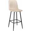 TZB Barová stolička Toronto zamatová béžová