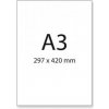 Školský výkres A3, 180g, biely (200ks)