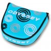 Odyssey Swirl Mallet Putter Headcover modrý