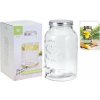 EXCELLENT HOUSEWARE Zásobník na nápoje dávkovacie sklo 5,5 l