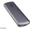 AKASA externí box pro M.2 SATA/NVMe SSD, USB 3.2 Gen 2, 10Gb/s, hliník
