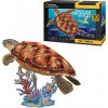 CubicFun 3D puzzle National Geographic: Mořská želva 31 ks