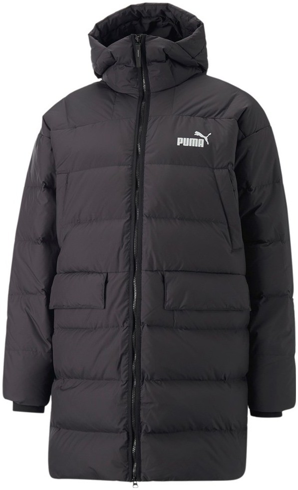 Puma pánska bunda Protective Down Coat Čierna