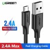 Ugreen 60137 micro USB, 1,5m, černý