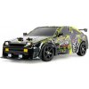 Drift Sport RC Auto GTR 4WD 1:16 RTR so dymom a LED osvetlením žlté