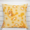 Biante Detská bavlnená obliečka na vankúš Sandra SA-727 Spiace medvedíky na žltooranžovom 50 x 50 cm