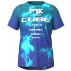 Dres CUBE MTB X Actionteam S/S blue´n´green