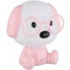 Globo Lighting Puppy detská nočná lampa 1x1 W ružová 21761P