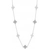 Majya Strieborná retiazka s príveskami CAREN 11880