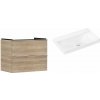 Súprava skrinka Hansgrohe Xelu Q 54029000, umývadlo Hansgrohe Xelu Q 61026450