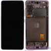 Samsung Galaxy S20 FE SM-G780F LCD displej + dotyková plocha + rám ružová - originál GH82-24220C, GH82-24219C, GH82-31328C, GH82-31329C