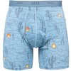 Pánske rýchloschnúce boxerky SAXX, QUEST QUICK-DRY MESH BOXER BRIEF FLY Modrá,Oranžová XXL