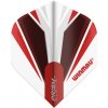 Letky na šípky Winmau Prism Alpha biele, červené