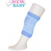 NEW BABY Chrániče na kolená New Baby s ABS MODRÉ