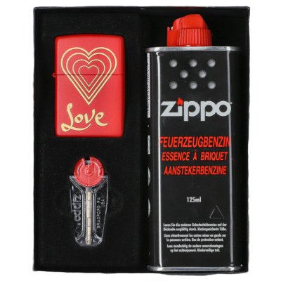 Valentýnská dárková sada Zippo Love