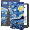 ARMORI STANDER S192, púzdro so stojanom Origami pre Pocketbook 743 G/C/K3 (InkPad4, Color 2, Color 3) - motív Gogh (Obal na čítačku Pocketbook 743 G/C/K3 (InkPad4, Color 2, Color 3) - ARMORI STANDER S