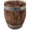 Kvetináč z dubového sudu